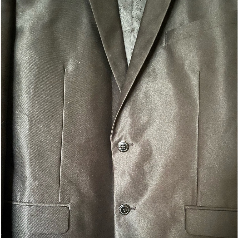 Men’s black suit jacket| 44R| XL